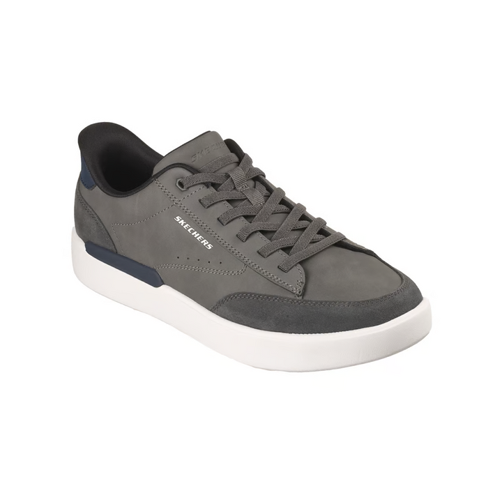 Zapatilla Skechers Bunge Lace Slips - In W Char- DKTP C