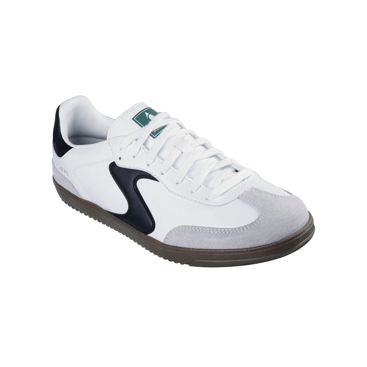 Zapatilla Skechers Low Profile Leather Court WBK