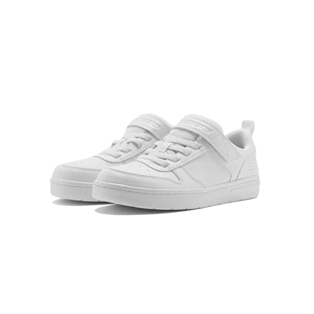 Zapatilla Escolar Skecher 405632L Blanco