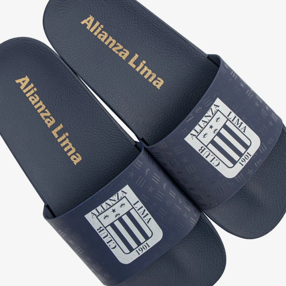 Sandalia Rider Alianza Lima Slide Azul/Blanco RDL55 Dama