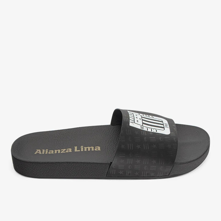 Sandalia Rider Alianza Lima Slide Negro/Blanco RDL55 Dama