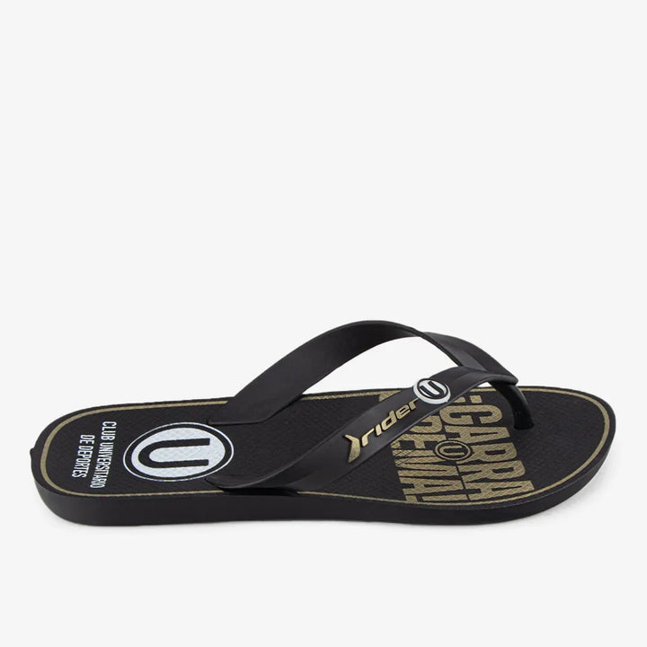 Sandalia Rider Universitario Flip Flop Negro 2RDU86