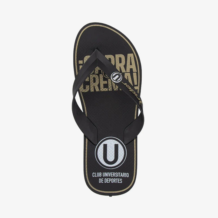 Sandalia Rider Universitario Flip Flop Negro 2RDU86