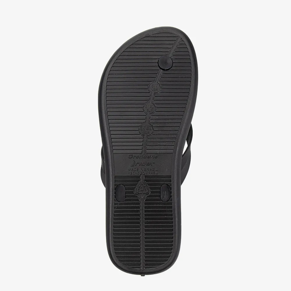 Sandalia Rider Universitario Flip Flop Negro 2RDU86