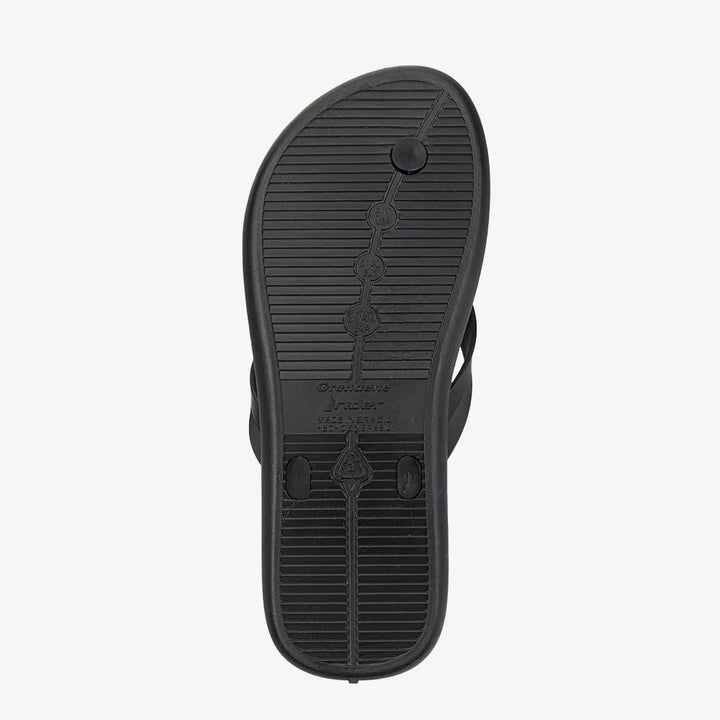 Sandalia Rider Universitario Flip Flop Negro 2RDU86