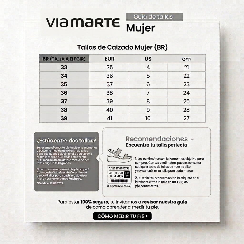 Botín Via Marte 6107-02 Cuero Taco 7 cm - Mujer