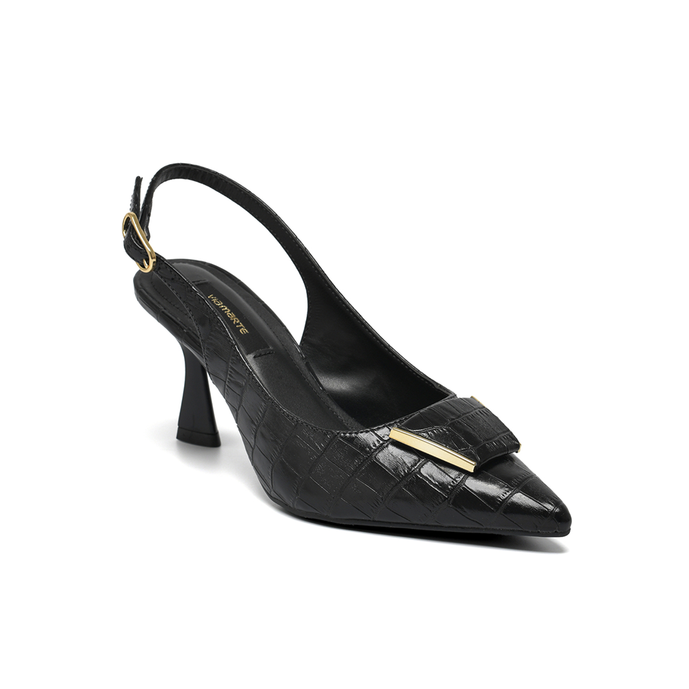 Zapato Via Marte 145020-01 Taco 8.5 Pelica