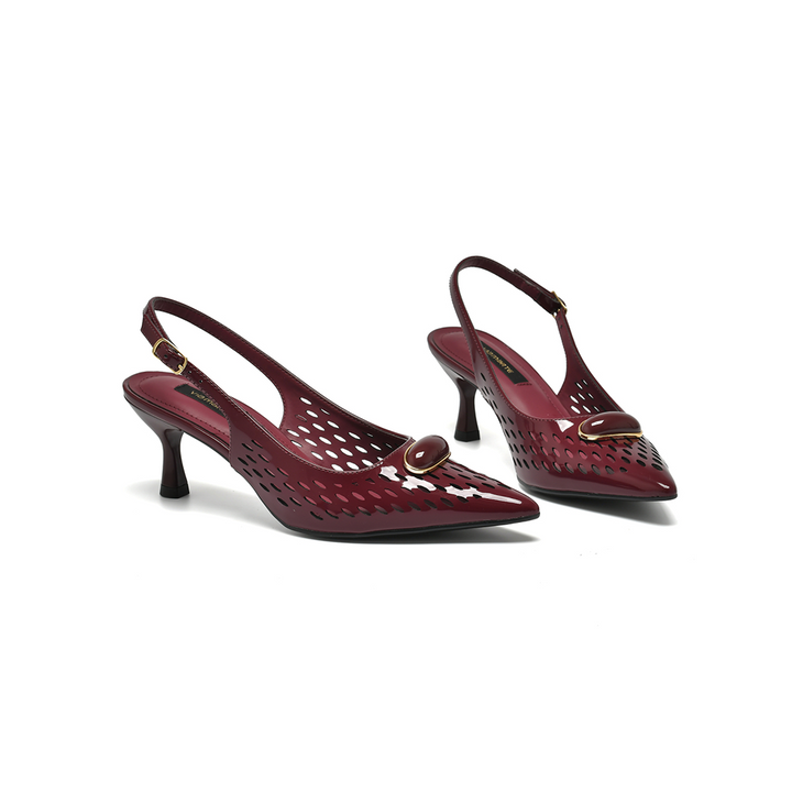 Zapato Via Marte 155017-02 Taco 7 Charol