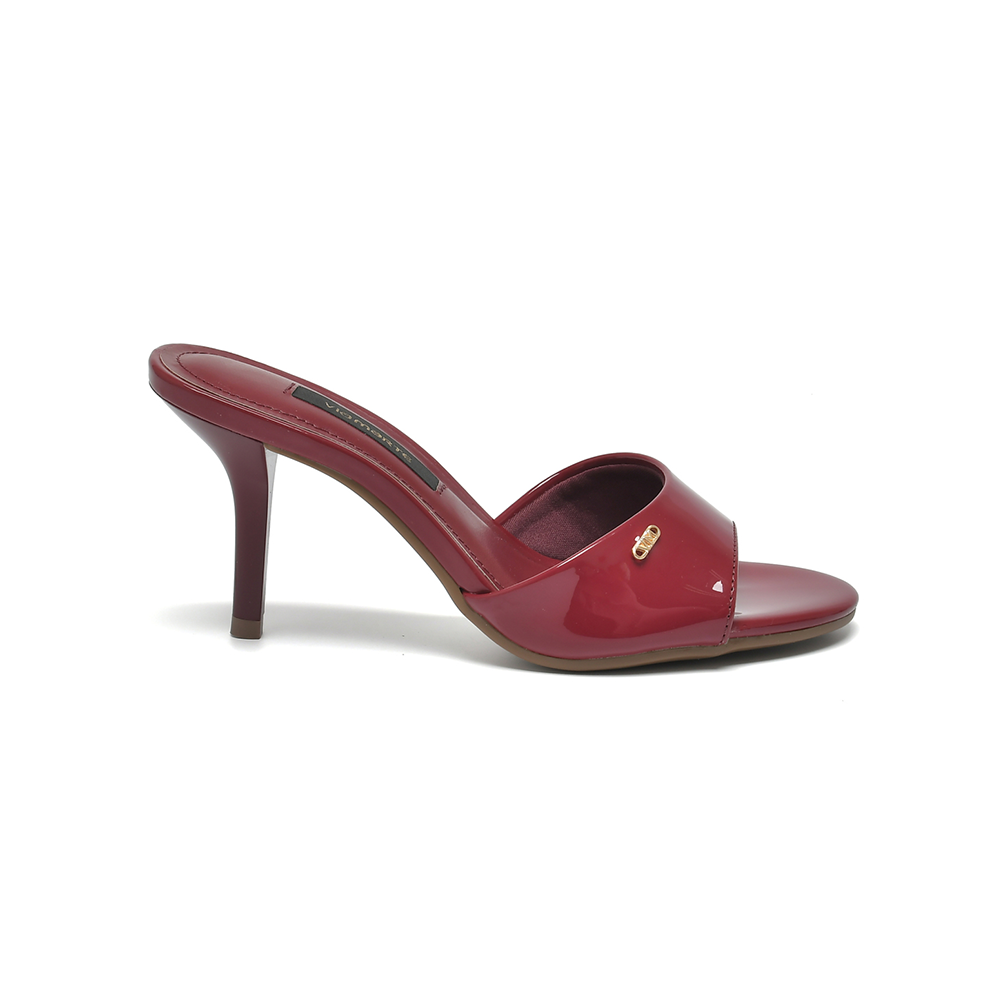 Sandalia Via Marte 300001-02 Charol Taco 8.5