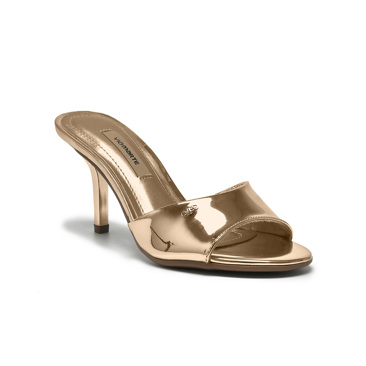 Sandalia Via Marte 300001-03 Metalizado Taco 8.5