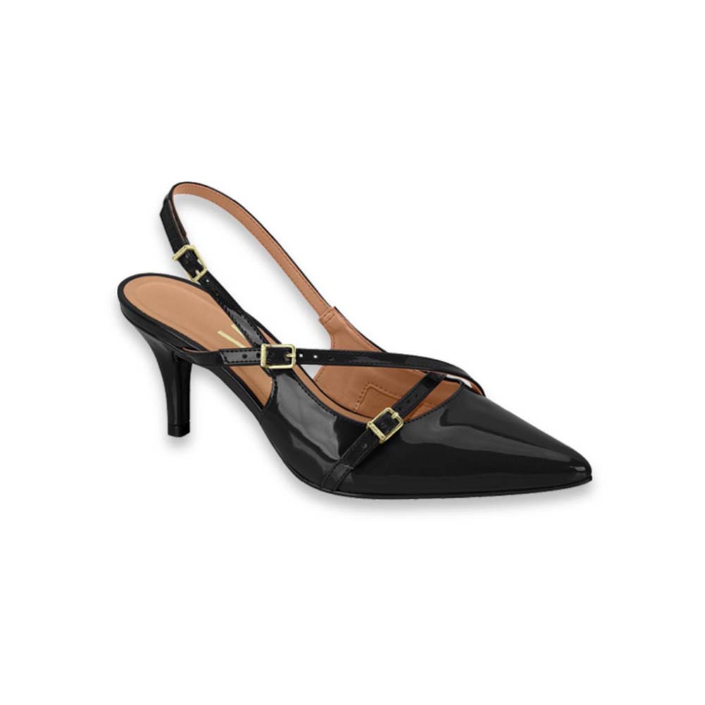 Sandalia Vizzano Zapato Vizzano Negro Tacones Elegantes Tacones