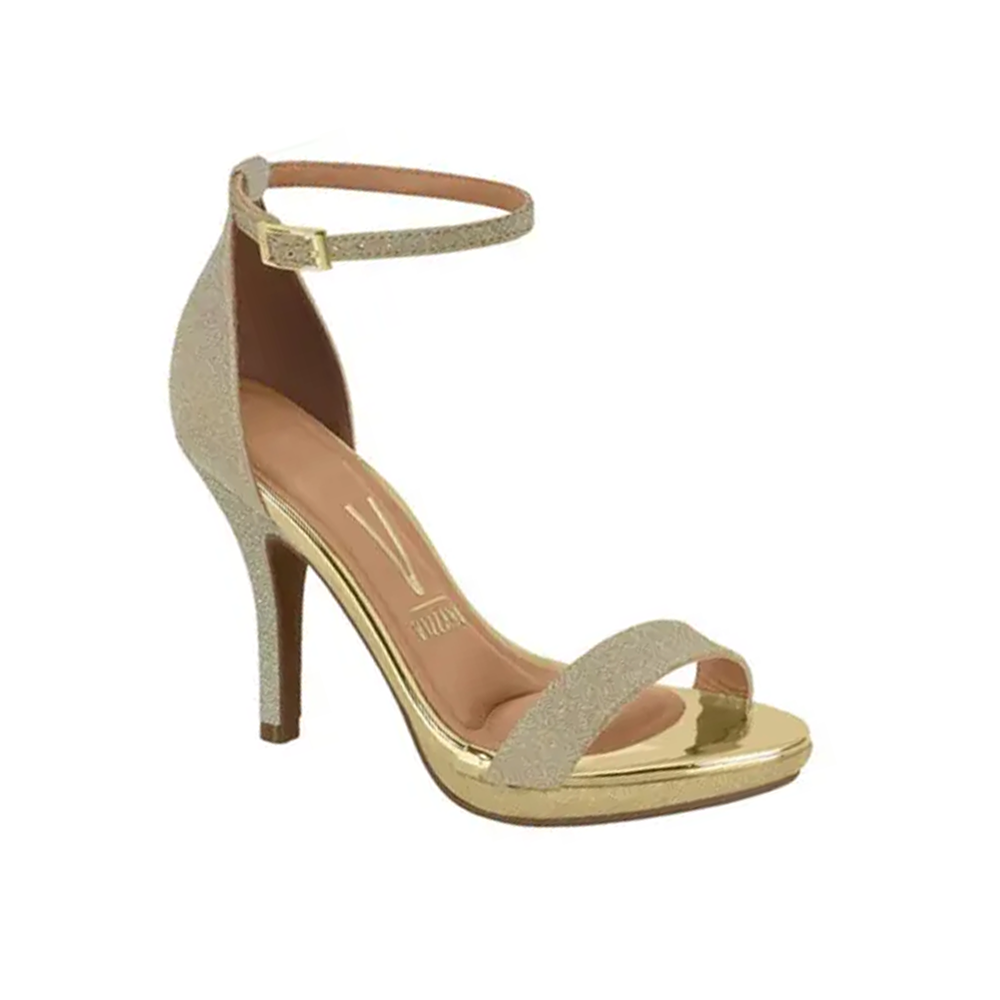 Sandalia Vizzano 6210.1019.13488 Charol Glitter Taco 9.5