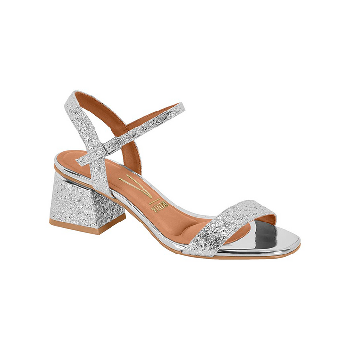 Sandalia Vizzano 6428.101.30592 Taco 5 Metal Glam