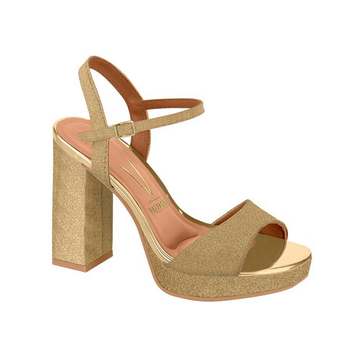 Sandalia Vizzano 6551.100.26565 Tela Shine Taco 10
