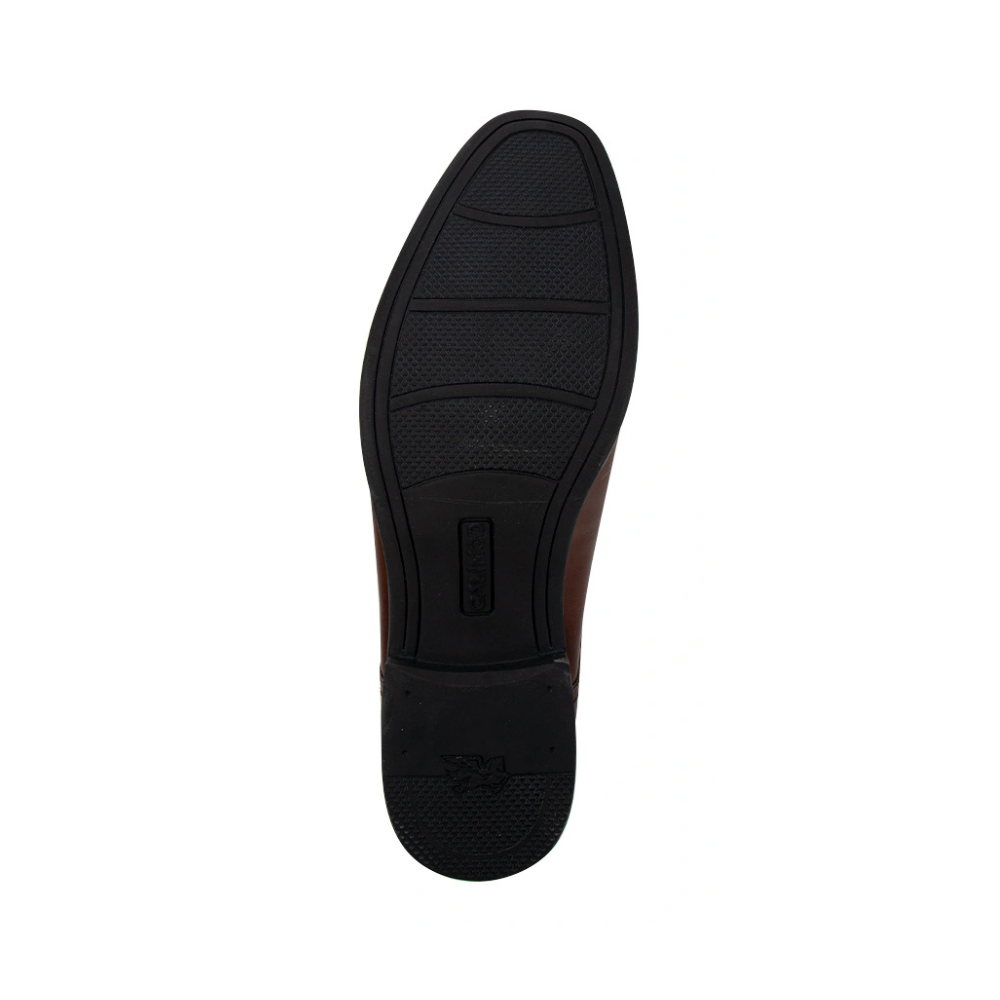 Zapato Calimod VK3002 Cuero Caballero Canela