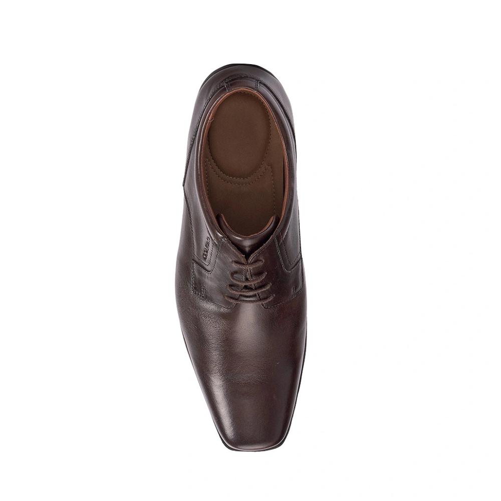 Zapato Calimod VK5001 Cuero Caballero Dark Browm