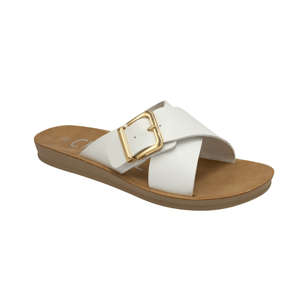 Sandalia Chabely YS567 Blanco Off