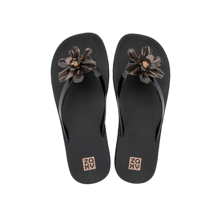 Sandalia Zaxy Mujer con Flores GZR25