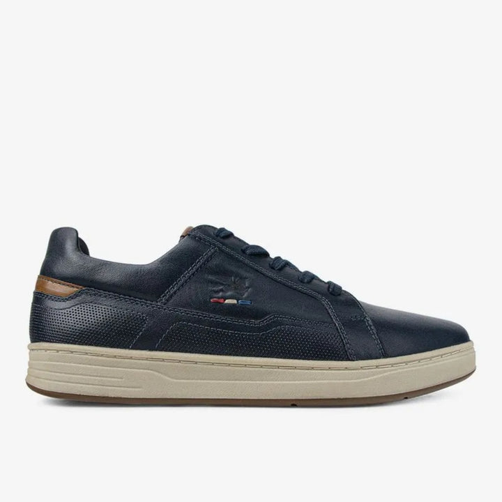 Zapatilla Casual Cuero Calimod UIR001 Azul