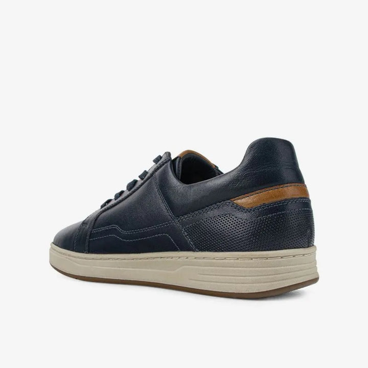 Zapatilla Casual Cuero Calimod UIR001 Azul