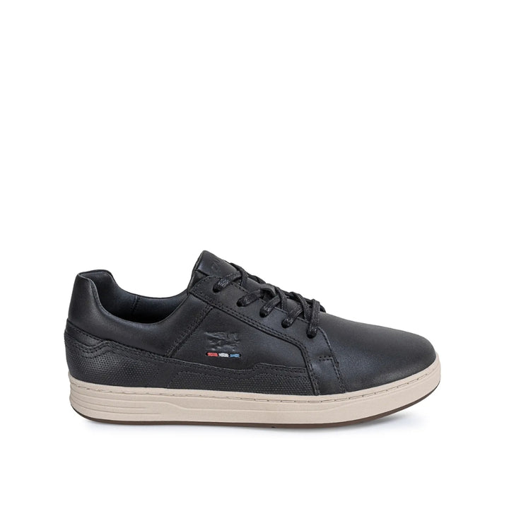 Zapatilla Casual Cuero Calimod UIR001 Negro