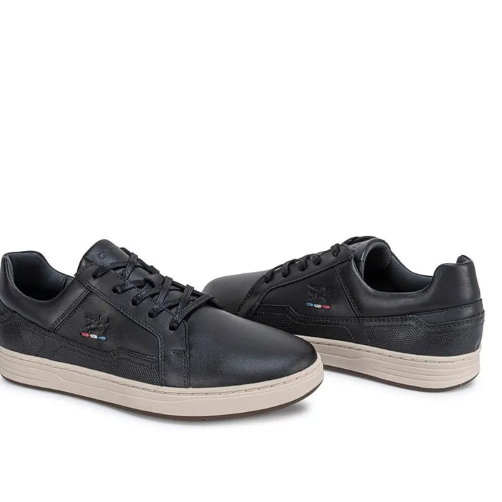 Zapatilla Casual Cuero Calimod UIR001 Negro