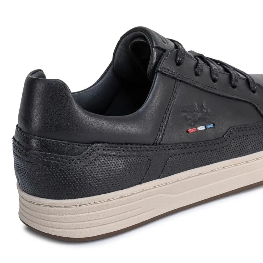 Zapatilla Casual Cuero Calimod UIR001 Negro
