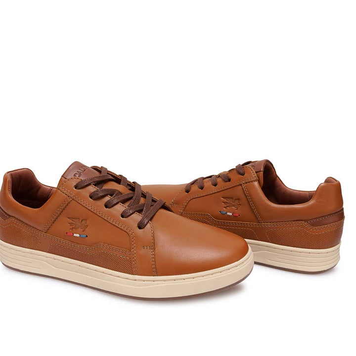 Zapatilla Casual Cuero Calimod UIR001 Tan