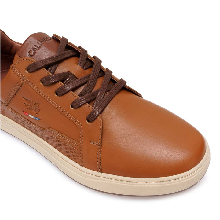 Zapatilla Casual Cuero Calimod UIR001 Tan