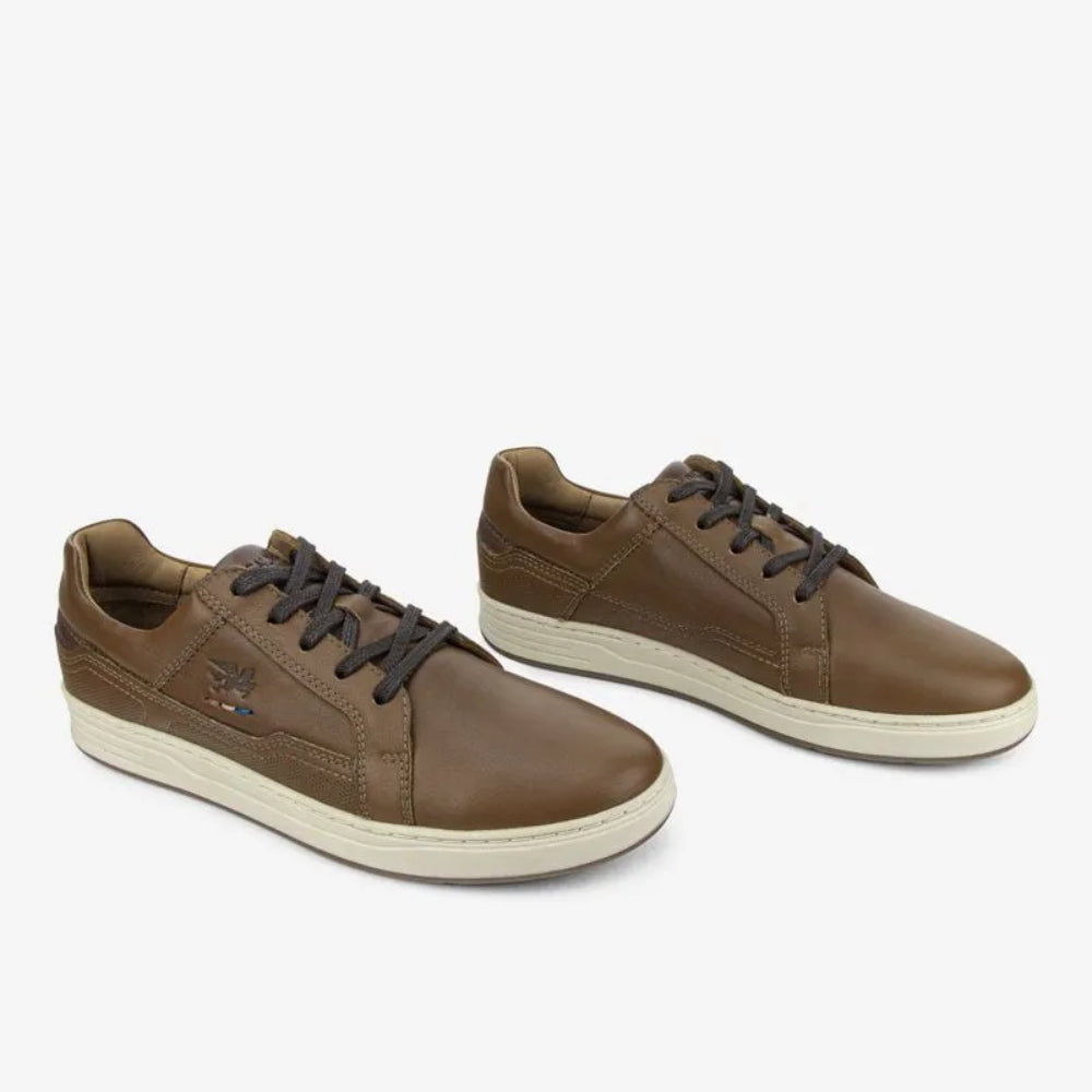 Zapatilla Casual Cuero Calimod UIR001 Canela