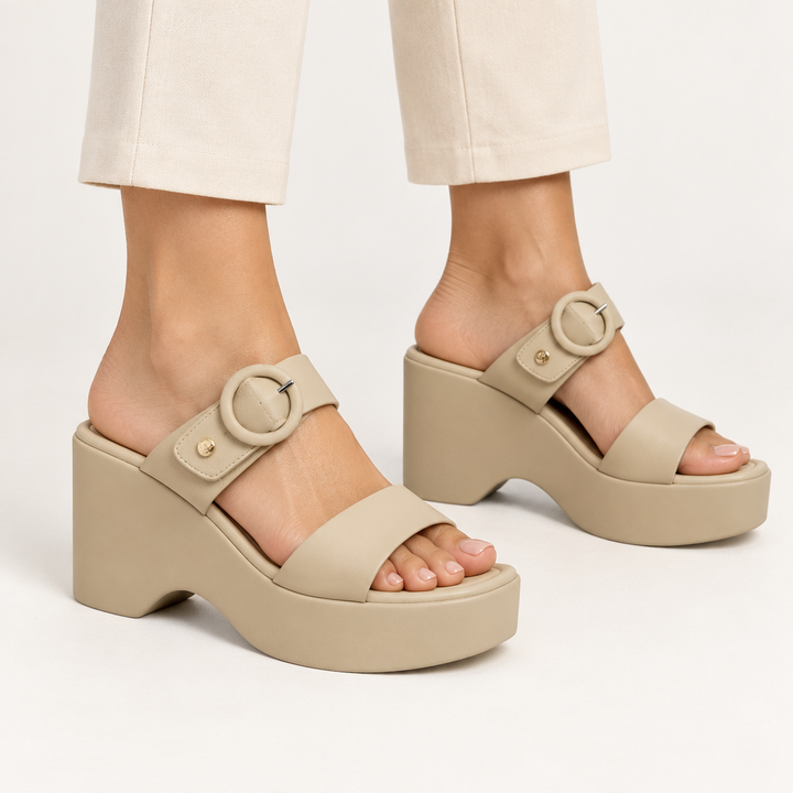Sandalia Chabely YS590 Beige