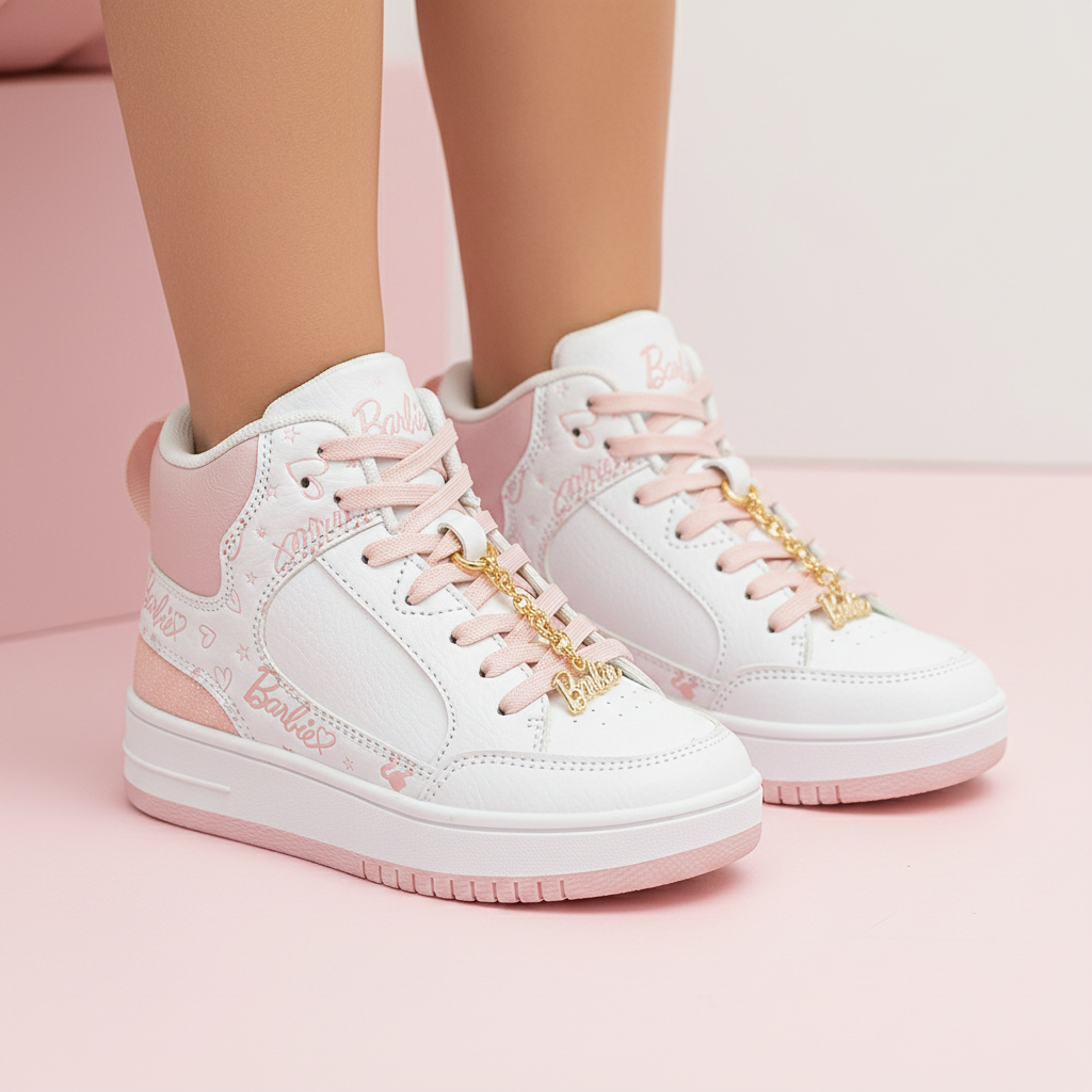 Detalle de pies con Barbie AR1319 Blanco