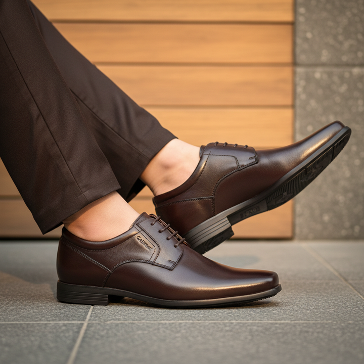 Detalle pies editorial Calimod VK5001 Dark Brown