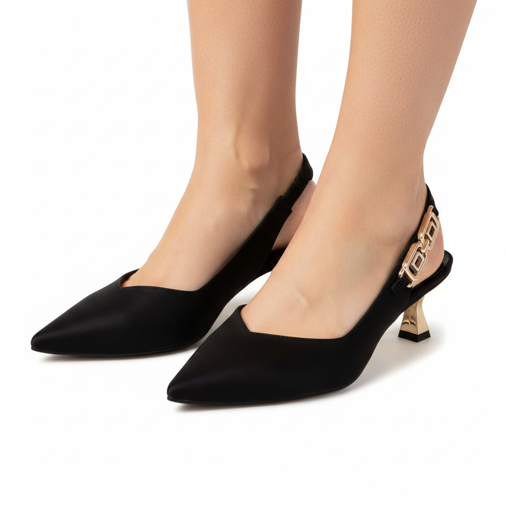 Enfoque pies Bebece T3814-425 Nobuck Negro