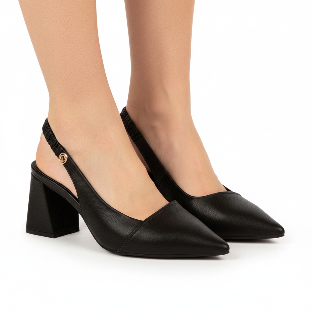 Enfoque pies Bebece T7052-222 Negro