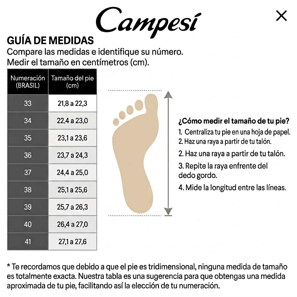 Zapatilla Campesi CE601