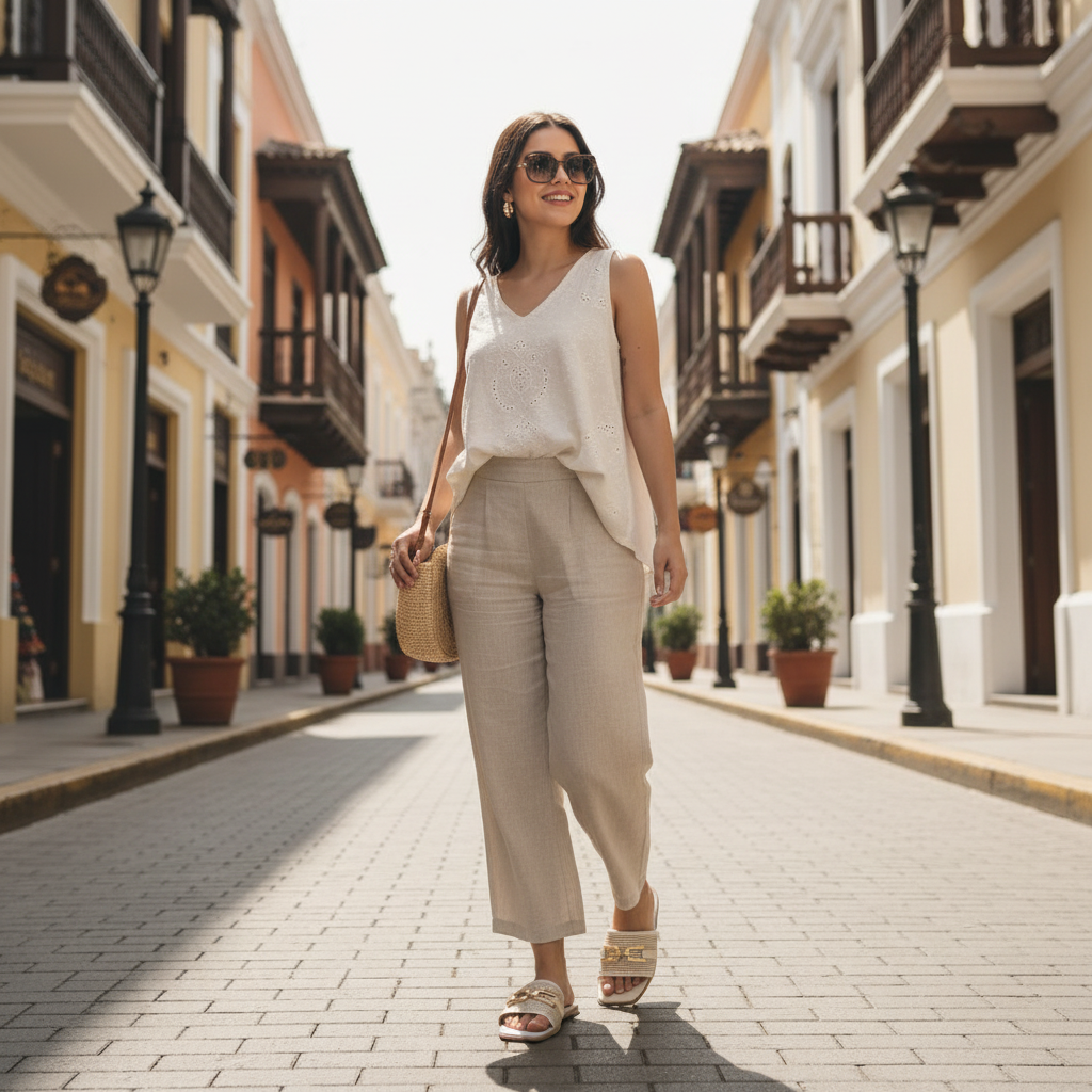 Modelo completo Moleca Blanco off