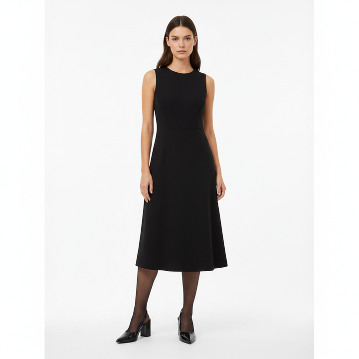Modelo completo slingback negro charol