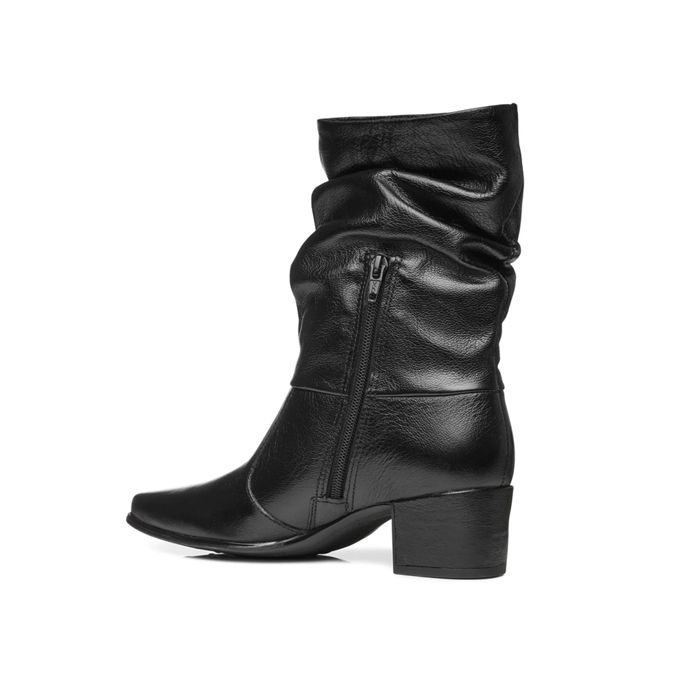 Botin Pegada 280901-02 Negro Cuero