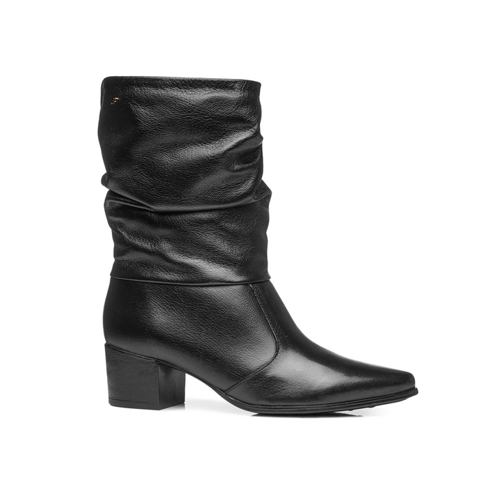 Botin Pegada 280901-02 Negro Cuero