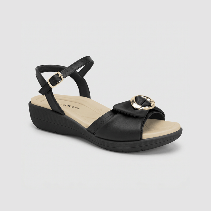 Sandalia Piccadilly 239045 Negro