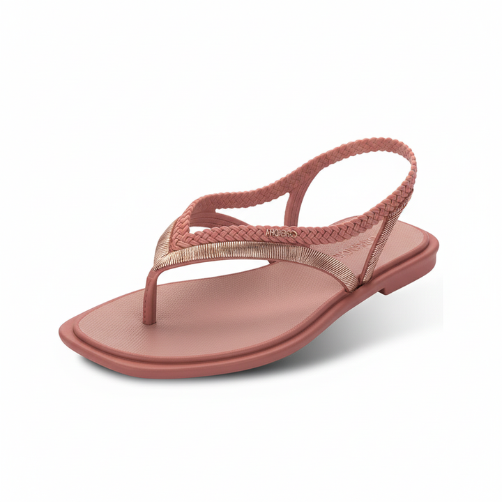 Sandalia Grendha GD-C96 Nude - Ángulo lateral