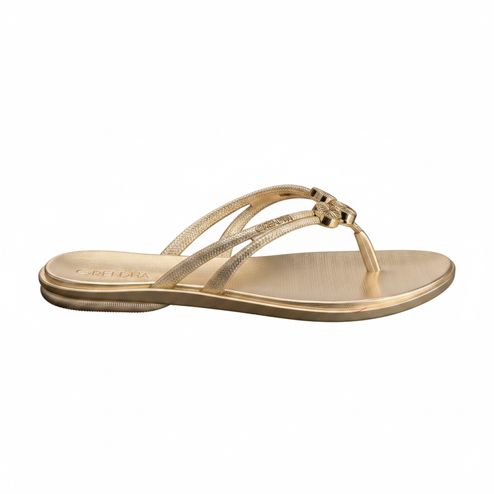 Sandalia Grendha GDB73 Dorado - Vista Lateral