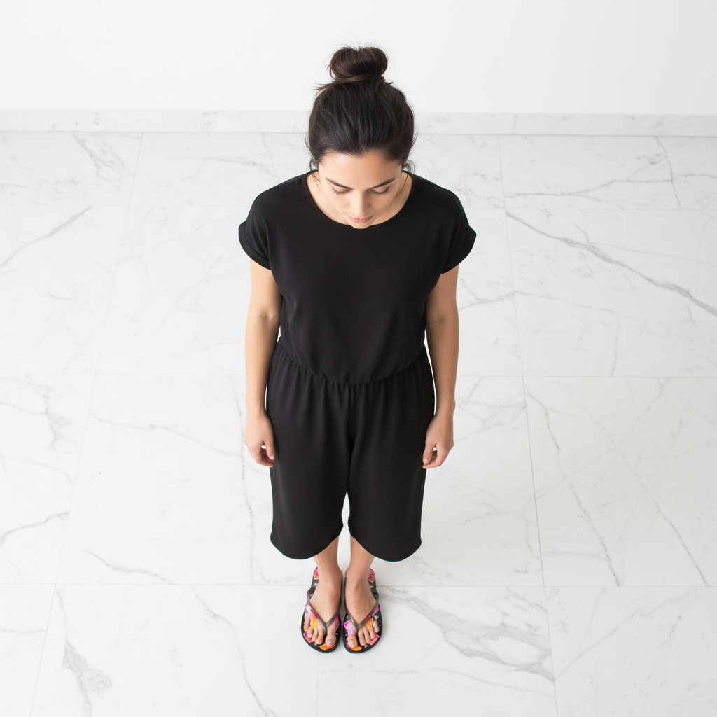 Sandalia Ipanema IPA89 Negro - Modelo completo top-down