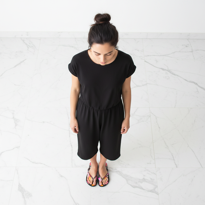 Sandalia Ipanema IPA89 Negro - Modelo completo top-down