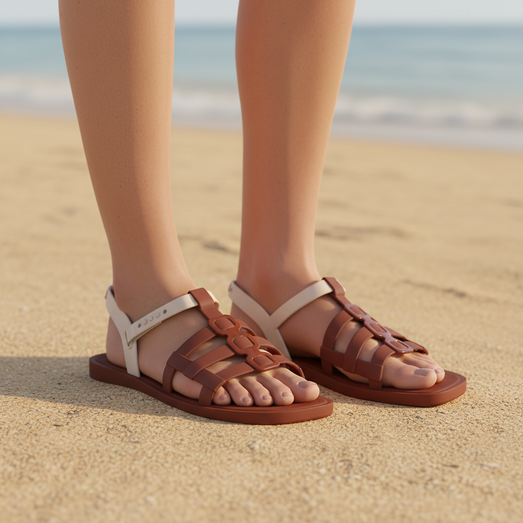 Sandalia Ipanema IPG97 Marrón - Modelo Femenina