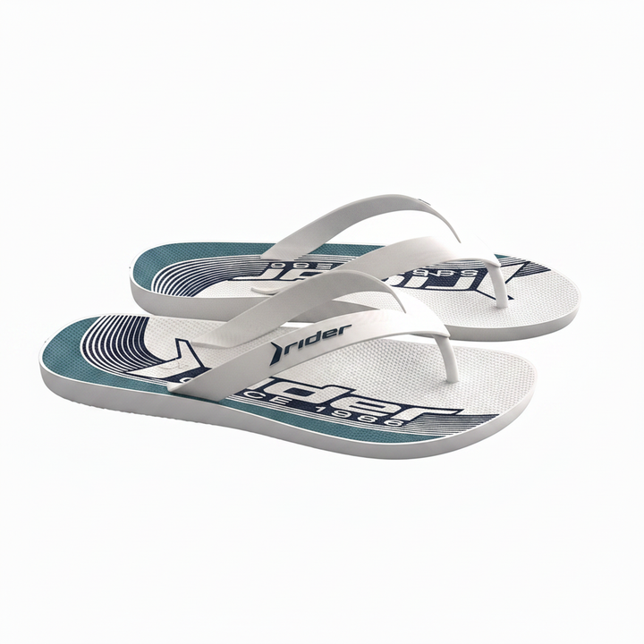 Sandalia Rider RDB18 Blanco - Par vista lateral