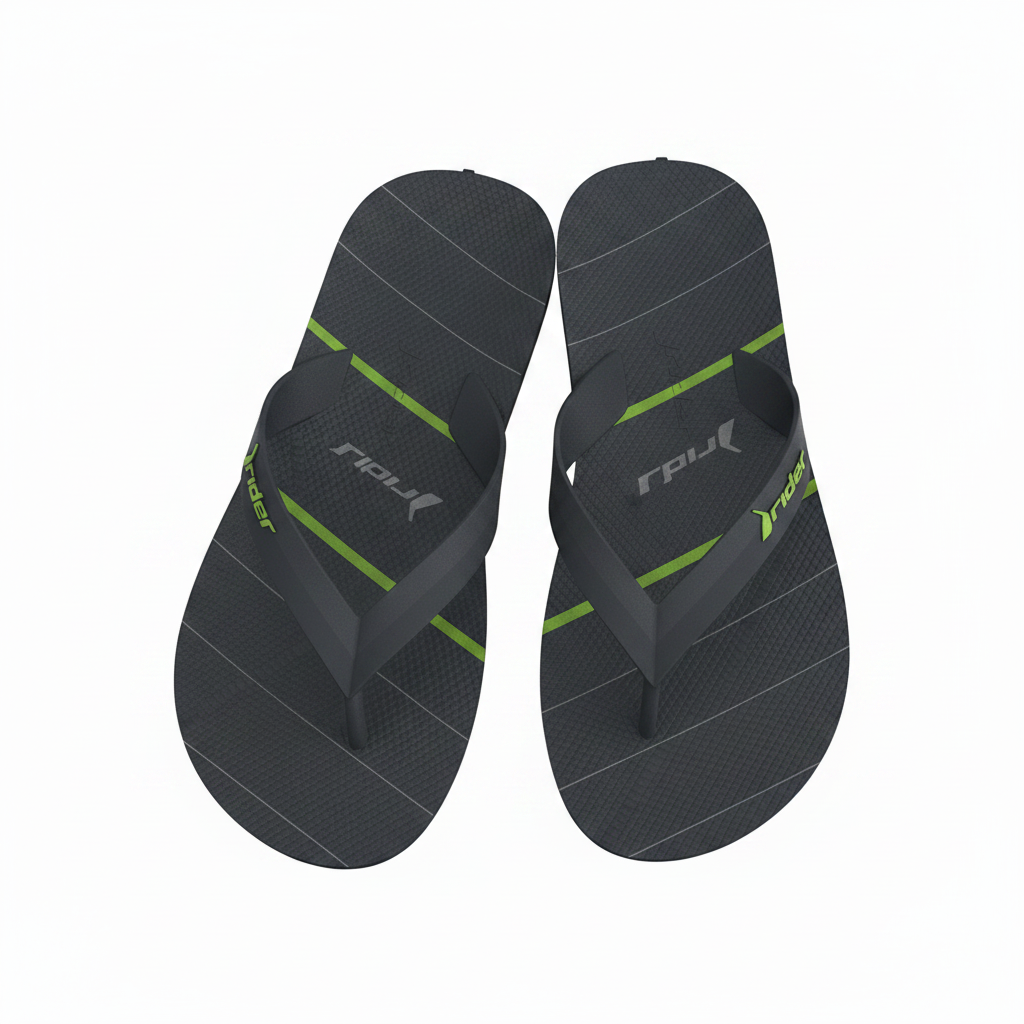 Sandalia Rider RDF03 Verde - Par vista superior