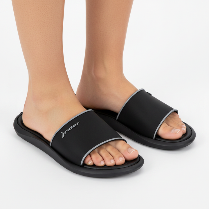 Sandalia Rider RDG99 Negro - Detalle pies
