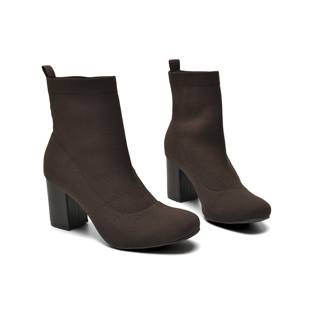 Botin Via Marte 024022-01 Taco 9 Tejido